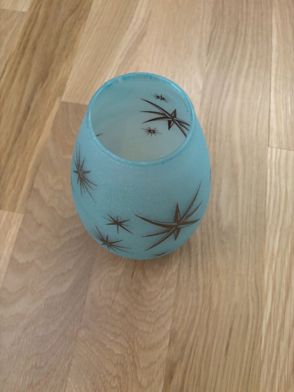 Vintage MCM Textured Glass Vase - Bartlett Collins - Picture 3 of 6